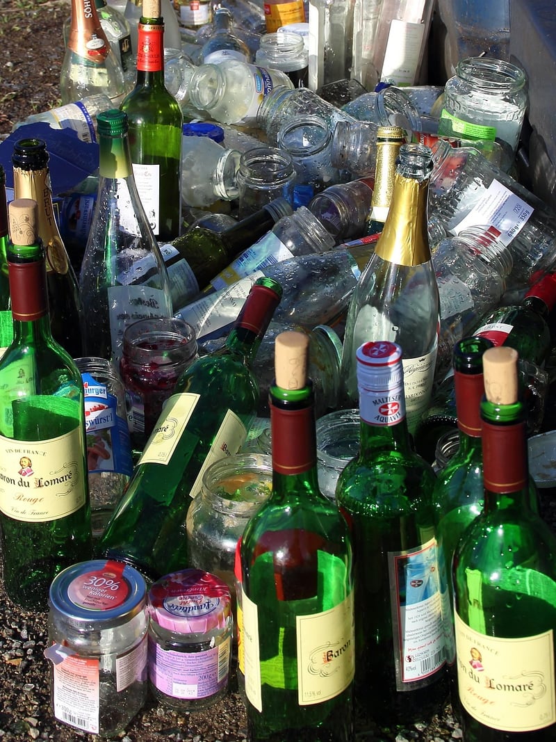 Upcycled Glassware